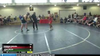 250 lbs Round 3 (8 Team) - Enrique Segura, California vs John Kelso, Iowa
