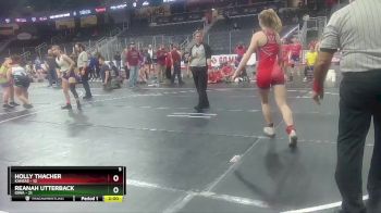 W 106 lbs Round 3 (4 Team) - Reanah Utterback, Iowa vs Holly Thacher, Kansas