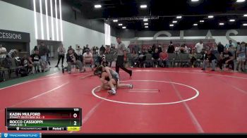 105 lbs Round 2 (8 Team) - Kadin Mulford, Dynasty Death Row (NJ) vs Rocco Cassioppi, POWA (CO)