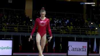 Emma Spence - Floor, Canada 1 - 2018 International Gymnix