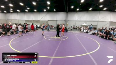 182 lbs Quarters & 1st Wb (16 Team) - Ethan Frank, Washington vs Holden Martin, Oklahoma Red