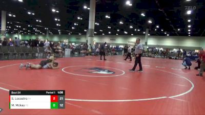 130 lbs Round 6 (8 Team) - Sophia Locastro, Sunbear Wrestling vs Mylea Mckay, Hawkstyle MX Elite