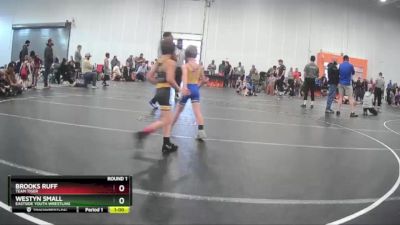 52 lbs Round 1 - Brooks Ruff, Team Tiger vs Westyn Small, Eastside Youth Wrestling