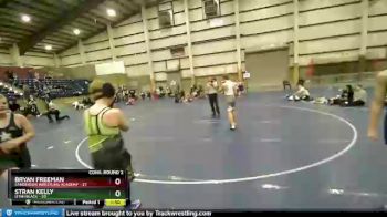 135 lbs Semis & Wb (16 Team) - Bryan Freeman, Sanderson Wrestling Academy vs Stran Kelly, Utah Black