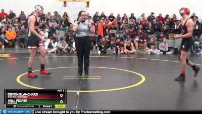 DIVISION 11 lbs Round 1 - Devon Blanchard, Nashua-Plainfield vs Will Felper, Riceville