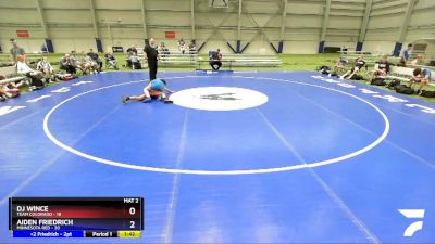 138 lbs Round 1 (8 Team) - DJ Wince, Team Colorado vs Aiden Friedrich, Minnesota Red