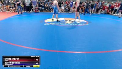 157 lbs Champ. Round 1 - Wyatt Harper, NWWC vs Dustin Eguires, Washington