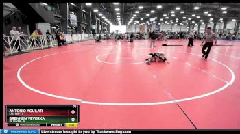 76 lbs Rd# 3 12:00pm Friday - Brennen Veverka, PA Silver vs Antonio Aguilar, Cali Red