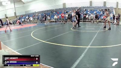 102 lbs Cons. Round 3 - Joey Heskett, OH vs Alex Briggs, OH