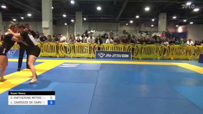 ELIZABETH KATHERINE MITROVIC vs LETÍCIA CARDOZO DE CARVALHO 2023 American National IBJJF Jiu-Jitsu Championship