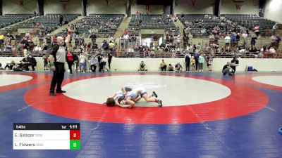 54 lbs Final - Emmanuel Salazar, Grindhouse Wrestling vs Levi Flowers, Grindhouse Wrestling