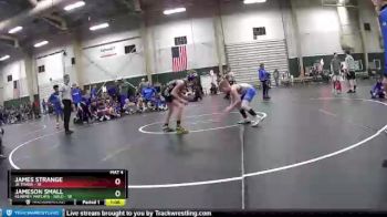 90 lbs Round 2 (6 Team) - Jameson Small, Kearney Matcats - Gold vs James Strange, Jr Titans