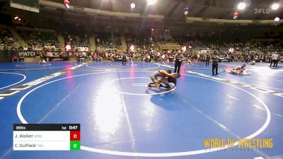 95 lbs Consi Of 8 #2 - Jarreau Walker, ARSENAL vs Camron Duffield, Thoroughbred Wrestling Academy