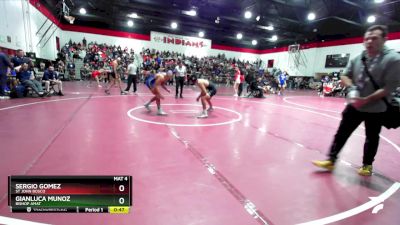 138 lbs 3rd Place Match - Gianluca Munoz, Bishop Amat vs Sergio Gomez, St John Bosco