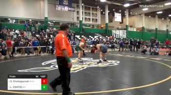 285 lbs Final - Sam Khodaparest, Massapequa vs London Castillo, Brentwood