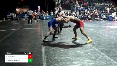 174 lbs Consolation - Joe Grello, Rutgers vs Tyler Wiederholt, Air Force