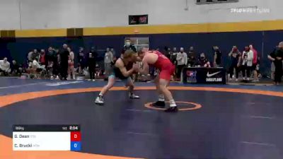 86 kg Quarterfinal - Gabe Dean, Titan Mercury Wrestling Club (TMWC) vs Cj Brucki, New Jersey RTC