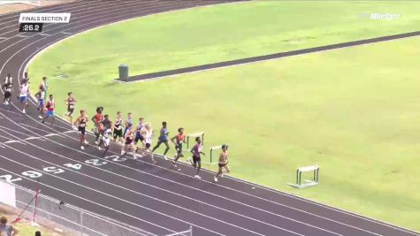 Youth Boys' 1500m, Finals 2 - Age 15-16