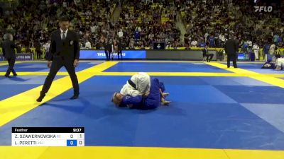 ZOFIA SZAWERNOWSKA vs LAURA PERETTI 2023 World Jiu-Jitsu IBJJF Championship