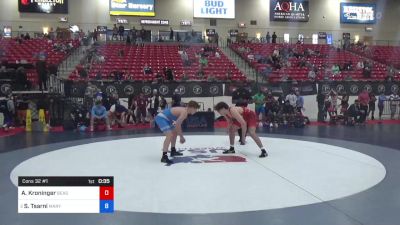 80 kg Cons 32 #1 - Anthony Kroninger, Beast Mode Wrestling vs Salah Tsarni, Maryland