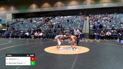 126 lbs Consi Of 16 #2 - Billy Jackson, Redmond vs Giovanni Martinez Chavez, Canyon View