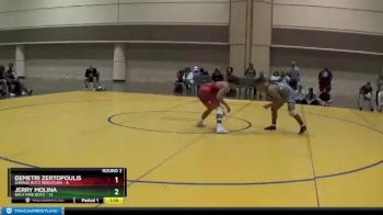 141 lbs Round 2 (6 Team) - DEMETRI Zertopoulis, Garage Boyz Wrestling vs Jerry Molina, Backyard Boyz