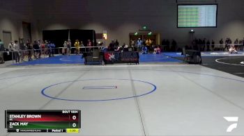 195 lbs Round 1 - Zack May, GA vs Stanley Brown, NC