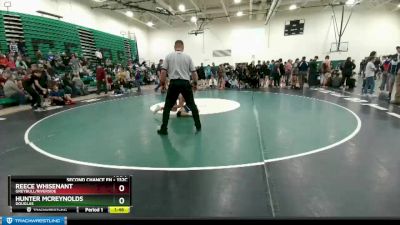 132C Round 2 - Reece Whisenant, Greybull/Riverside vs Hunter McReynolds, Douglas