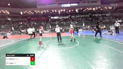 85 lbs Round Of 32 - Clemens Ziobro, Manalapan vs Damien Lugo, Bitetto Trained Wrestling