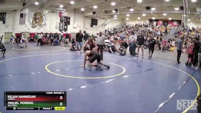 145 lbs Cons. Round 3 - Miguel Moreno, Rio Mesa vs Kilian Hannegan, JSerra