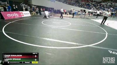 5A-145 lbs Cons. Round 1 - Chase Donaldson, Dallas vs Landon Sprague, Canby