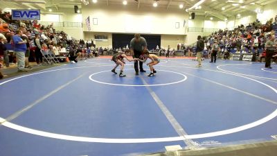 52 lbs Final - Patrick Sanchez, Keystone Kids Wrestling Club vs Vincent Burgo, Team Tulsa Wrestling Club