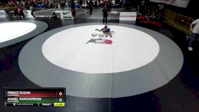 67 lbs 3rd Place Match - Daniel Khachatryan, California vs Prince Dugan, California