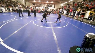 60 lbs Final - Jaxon Huffman, Tulsa Blue T Panthers vs Liam Billbury, Pin-King All Stars