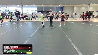 68 lbs Round 4 (6 Team) - Caiden Whitmore, Riverheads vs Koltin Shanks, Team Donahoe - Green