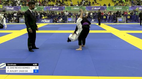 DAYANNA DAS NEVES GOMES DE SOUZA vs PATRÍCIA AVILOFF ZAGO DA CUNHA 2024 Brasileiro Jiu-Jitsu IBJJF