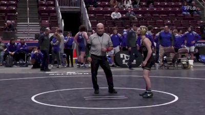 107 lbs Semifinal - Keanu Dillard, Bethlehem Catholic vs Collin Bauman, Central Mountain