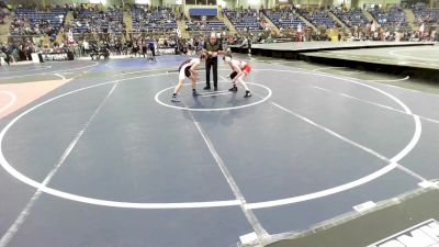 100 lbs Consi Of 16 #1 - Jonah St.John, Mile High Wrestling vs Owen Gabbert, Wellington