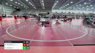 75 lbs Rr Rnd 3 - Max Hanselman, Grain House Wrestling Club vs Ayden Jimenez, Grit Mat Club Blue