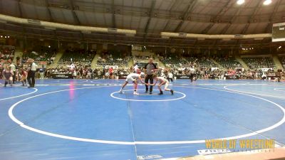 84 lbs Round Of 32 - Fisher Hutchins, Salina Wrestling Club vs Korvin Bayles, Sons Of Atlas