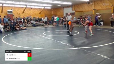 140 lbs Consi Of 8 #1 - Riley Maid, Arcade vs Imeen Whittaker, Tobyhanna