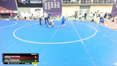 62-70 lbs Round 3 - Nick Rodriguez, Chatfield Wrestling Club vs Jason Malchow, Wisconsin