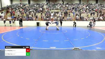 190 lbs Rr Rnd 1 - Gannon Mobley, Social Circle USA Takedown vs Drew Morris, East Forsyth Jr Bronco Wrestling Club