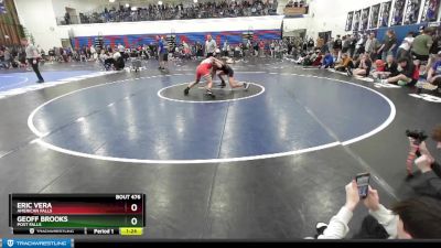 126 lbs Cons. Semi - Geoff Brooks, Post Falls vs Eric Vera, American Falls