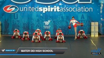 Mater Dei High School [2020 Small JV Song/Pom Advanced (5-9) Day 3] 2020 USA Spirit Nationals