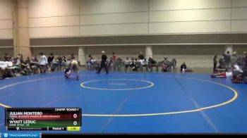 123 lbs Round 1 (16 Team) - Julian Montero, Doral Academy/Maximum Performance vs Wyatt Leduc, Kame Style