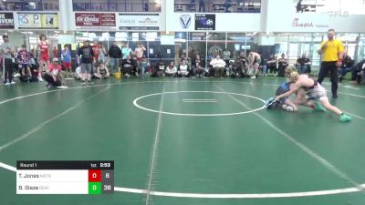 120 lbs Round 1 - Tatumn Jones, Metro All-Stars vs Bryce Glaze, Death Squad Black