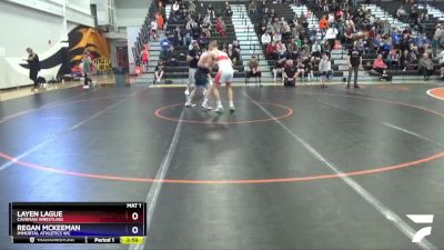 Junior-2 lbs Rr2 - Layen LaGue, Caveman Wrestling vs Regan McKeeman, Immortal Athletics WC