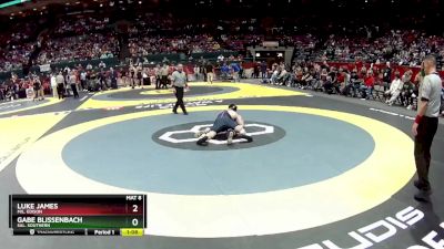 D3-175 lbs Semifinal - Luke James, Mil. Edison vs Gabe Blissenbach, Sal. Southern