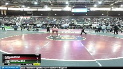 145 lbs Quarterfinal - Hannah Hernandez, Ontario vs Elena Guerena, Owyhee